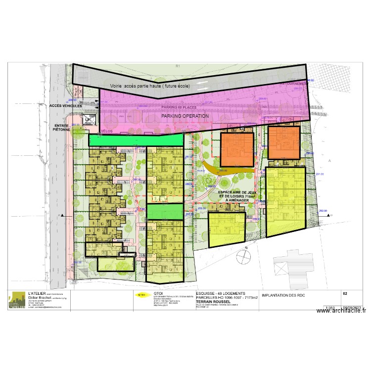 rouseel . Plan de 13 pièces et 3983 m2