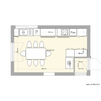 plan cuisine Aramon 1