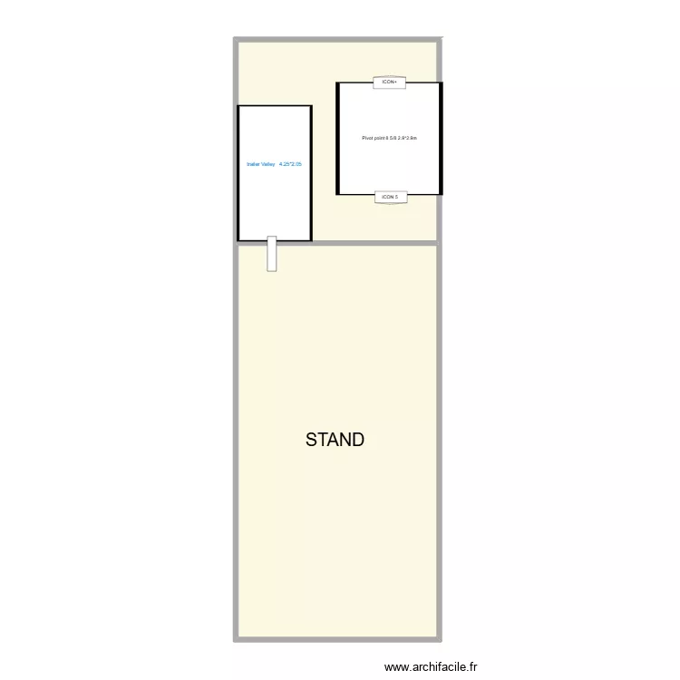 innovagri2026. Plan de 2  et 74 m²