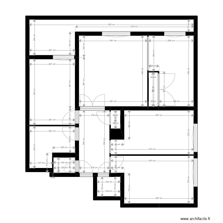 Amine. Plan de 0 pièce et 0 m2