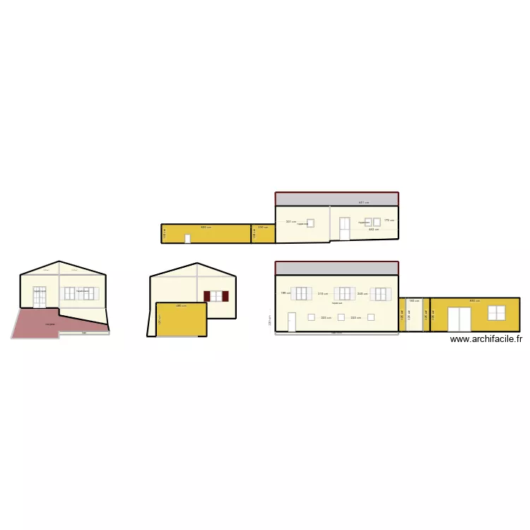 Plan façades-extension-20250205. Plan de Plan façades-extension-20250205. Plan de