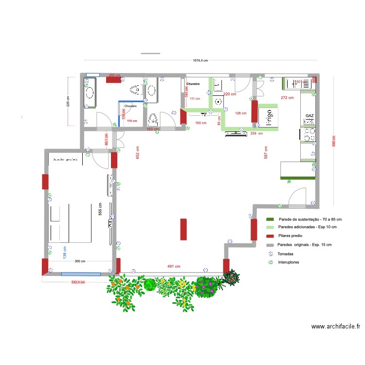 AP SP6. Plan de 0 pièce et 0 m2