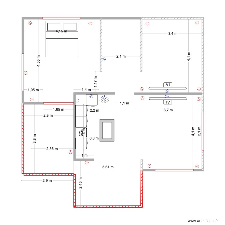 PLAN MAISON JOLOUIS. Plan de 0 pièce et 0 m2