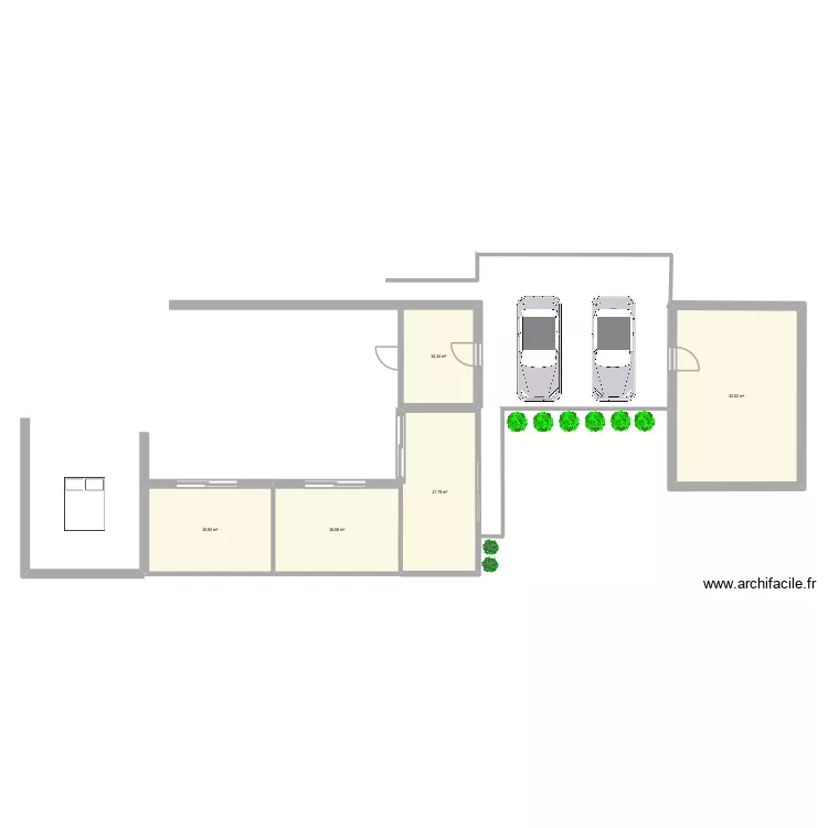nouvelle maison. Plan de 5 et 92 m² nouvelle maison. Plan de 5 et 92 m²