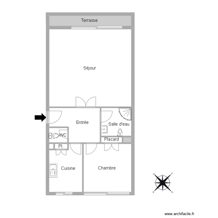 51420 SIMUNOVIC. Plan de 8 et 70 m² 51420 SIMUNOVIC. Plan de 8 et 70 m²