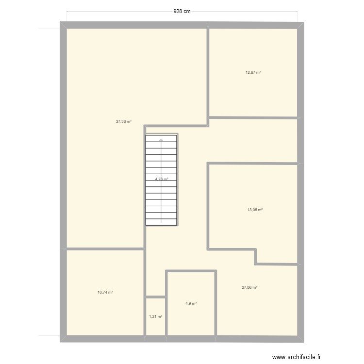 guillin. Plan de 13 pièces et 154 m2