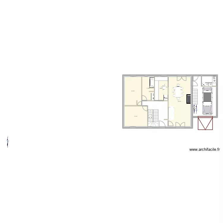 Plan - evo 1. Plan de 5 et 73 m² Plan - evo 1. Plan de 5 et 73 m²