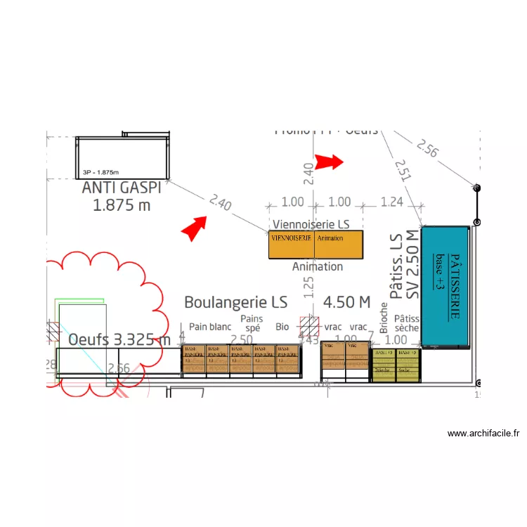 Montluel LS. Plan de Montluel LS. Plan de