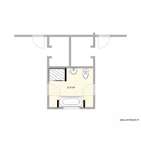 salle de bain  jardin