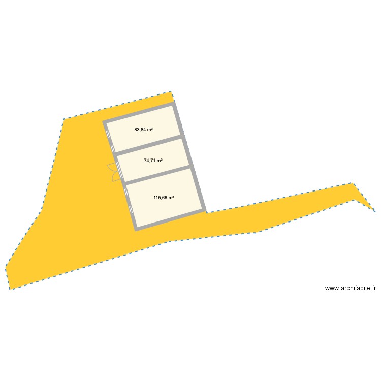 39 Chemin de Crully - 74520 CHENEX. Plan de 5 pièces et 557 m2