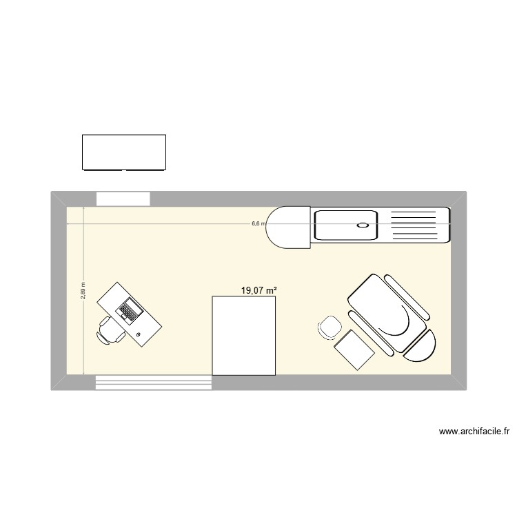 Bureau saulxures.. Plan de 0 pièce et 0 m2