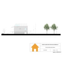 Plan vue de droite avant travaux