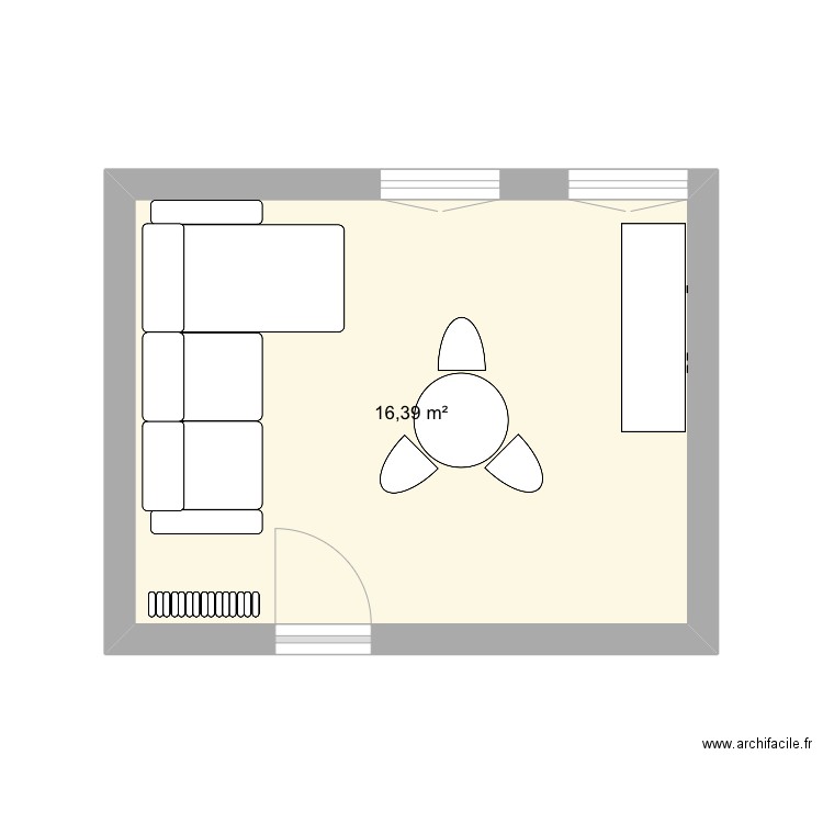 Salon 2. Plan de 0 pièce et 0 m2