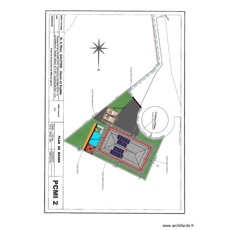 STANN 26. Plan de 1 et 0 m² STANN 26. Plan de 1 et 0 m²