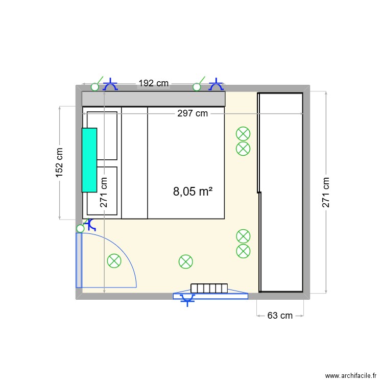 Hab 1. Plan de 0 pièce et 0 m2