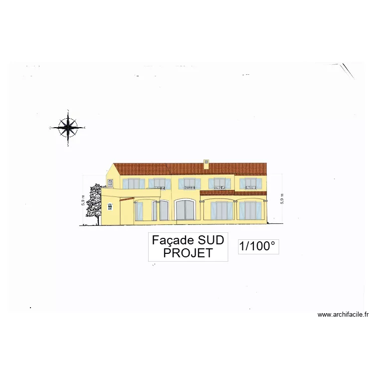gorguette sud projet v2. Plan de gorguette sud projet v2. Plan de