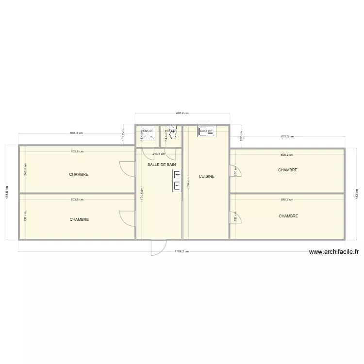 CHAZAY D'AZERGUES. Plan de 