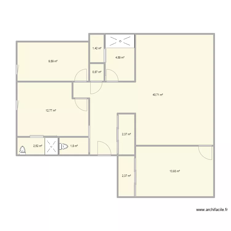 niepce 3. Plan de 11 et 94 m² niepce 3. Plan de 11 et 94 m²