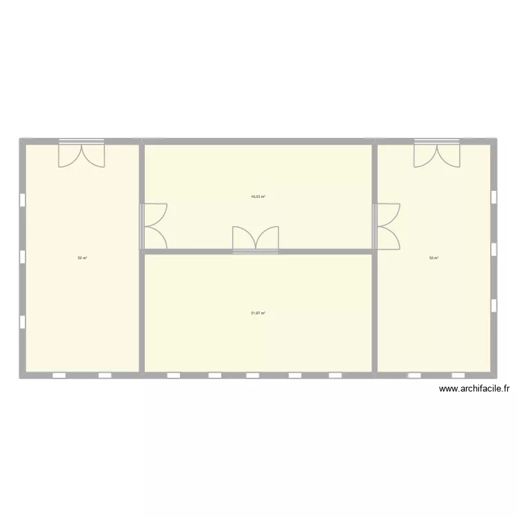 ECURIE. Plan de 4 Pièces et 198 m² ECURIE. Plan de 4 Pièces et 198 m²