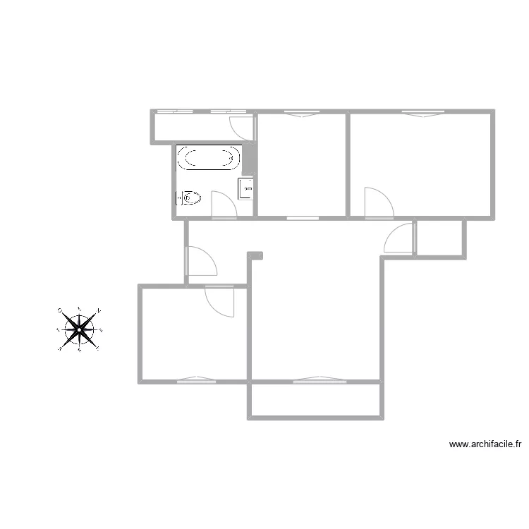 Plan Attouche. Plan de 