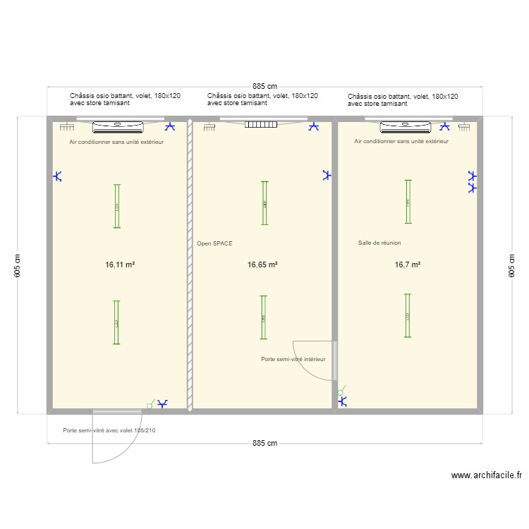 Plan pour Equans Ludovic . Plan de 0 pièce et 0 m2