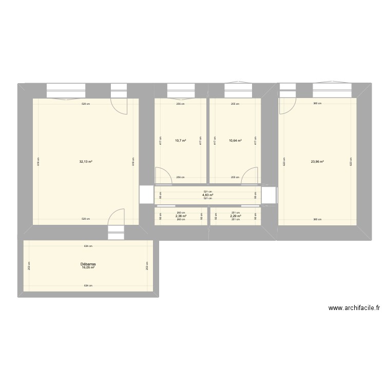 baulon. Plan de 0 pièce et 0 m2