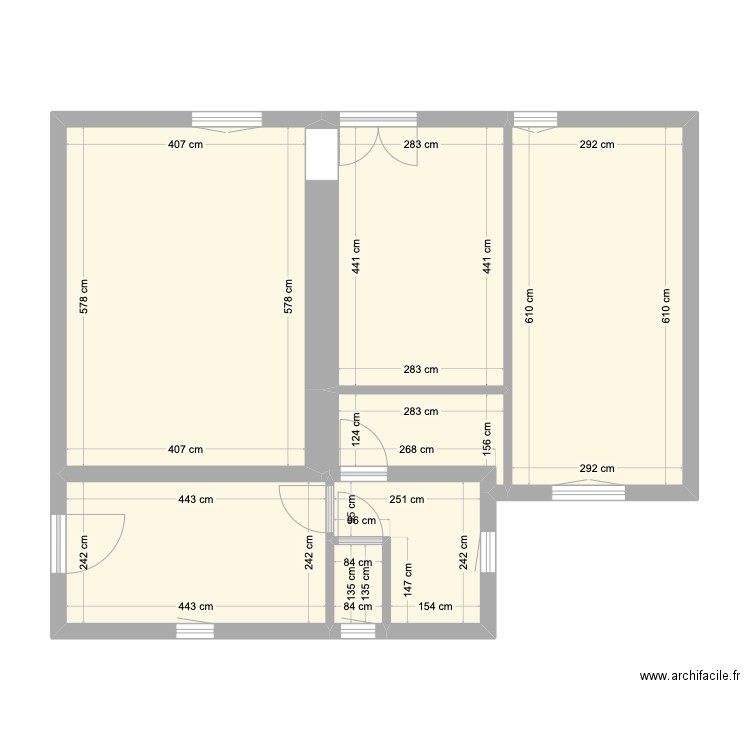 plan vide . Plan de 0 pièce et 0 m2