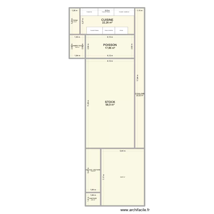ofish labo. Plan de 9 et 191 m² ofish labo. Plan de 9 et 191 m²