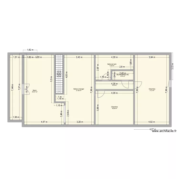 MOLINI TOITURE APPART. Plan de 8  et 136 m²