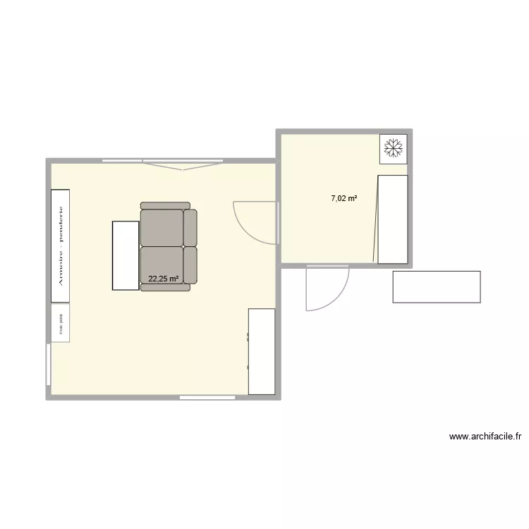 maison NMA GRL. Plan de 2 et 29 m² maison NMA GRL. Plan de 2 et 29 m²