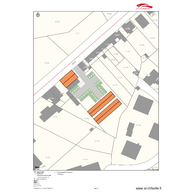 Essart - RS - Site garage. Plan de 0 pièce et 0 m2