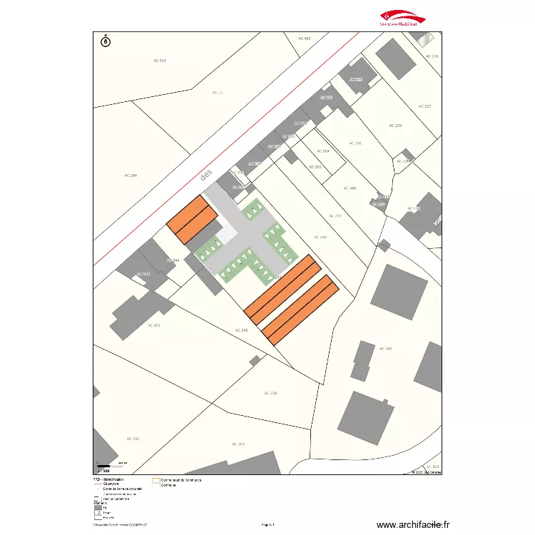 Essart - RS - Site garage. Plan de Essart - RS - Site garage. Plan de