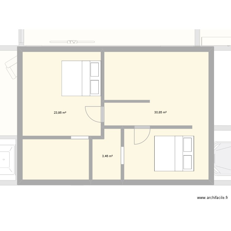 Essai3 version 3. Plan de 9 pièces et 178 m2