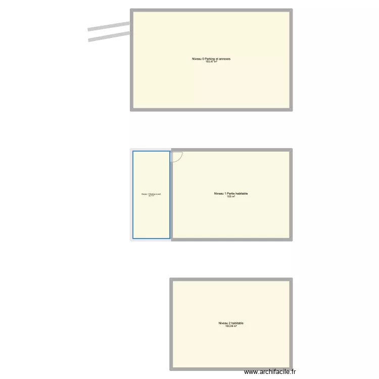 Chalet implantation. Plan de Chalet implantation. Plan de