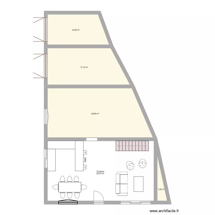 homesweethome1. Plan de 5  et 100 m²