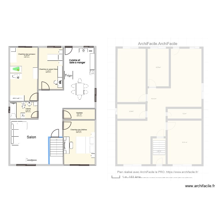 PlanningNewBis. Plan de 0 pièce et 0 m2