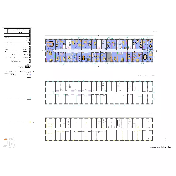 R+2 MOBILIER - V4. Plan de R+2 MOBILIER - V4. Plan de