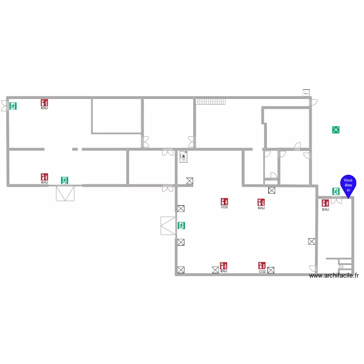 Ou doux menuiserie. Plan de 