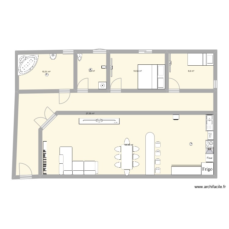 spf. Plan de 0 pièce et 0 m2 spf. Plan de 0 pièce et 0 m2