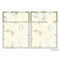 Maison Villiers + Extension avec Bureau