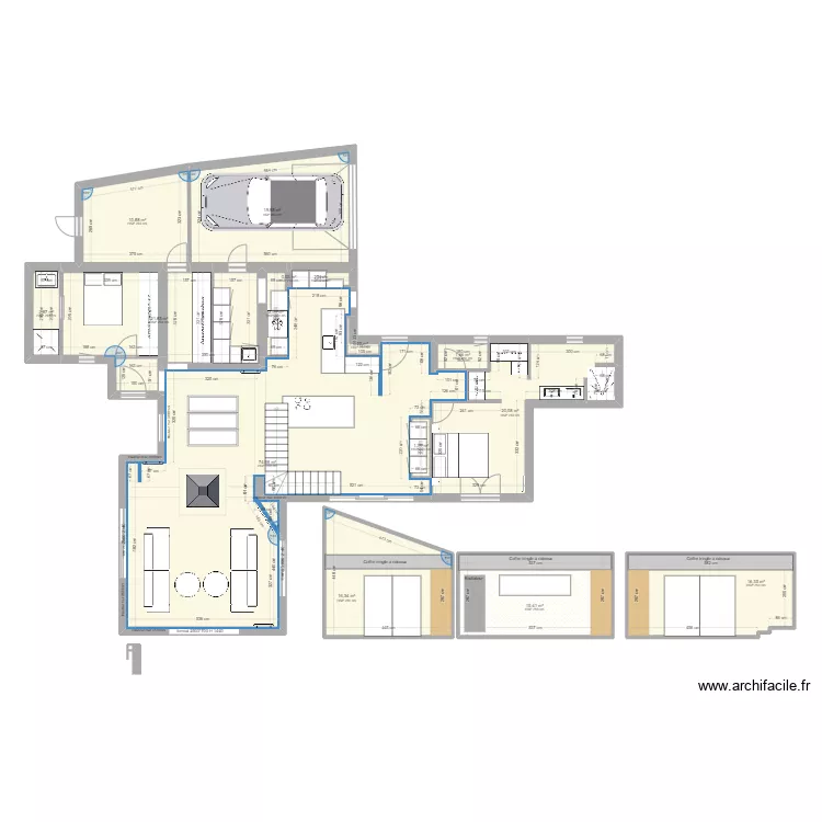 maison ernest renan. Plan de 