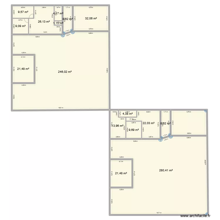 Tucquegnieux bernard. Plan de 