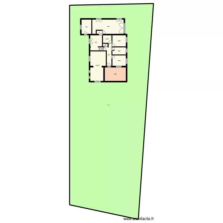 GELIBERT. Plan de 14 et 1398 m² GELIBERT. Plan de 14 et 1398 m²