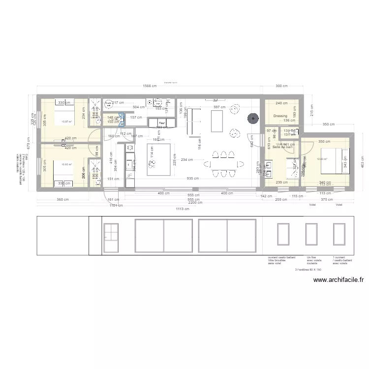 PROJET CAILLE - AMENAGEMENT INTERIEUR PLAN B. Plan de 