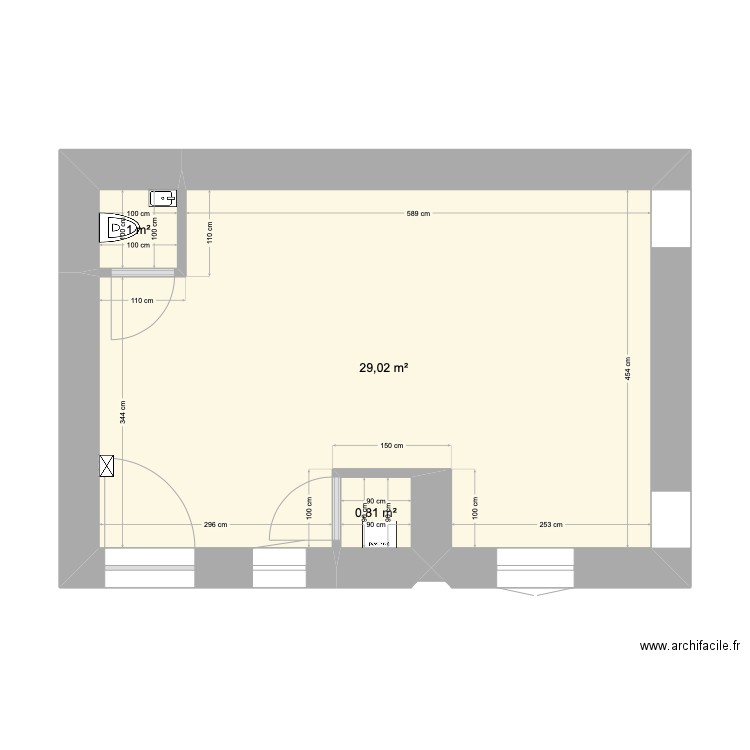 Cuisine/salle à manger Montanay. Plan de 0 pièce et 0 m2