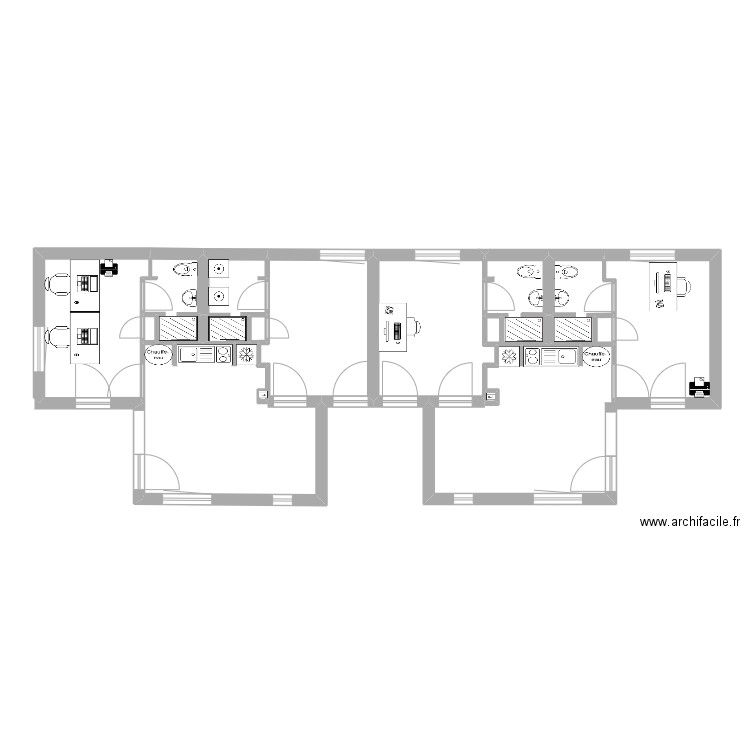 VVF Salperwick - CAPSO. Plan de 12 pièces et 77 m2