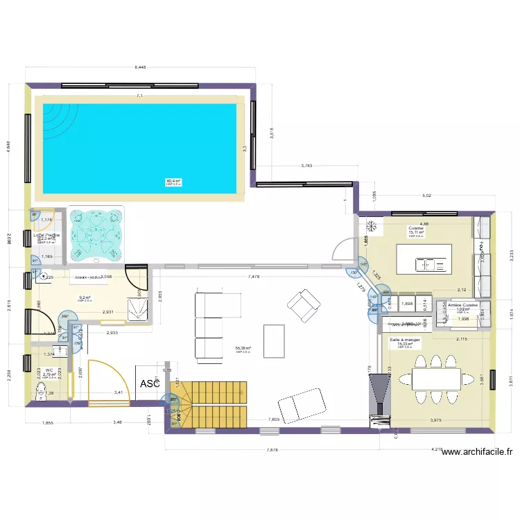 NathalieSOULAINE - La bien Batie 6. Plan de 24  et 420 m²