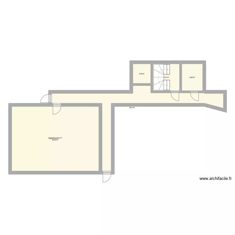 TOKIONA 1. Plan de 5  et 98 m²