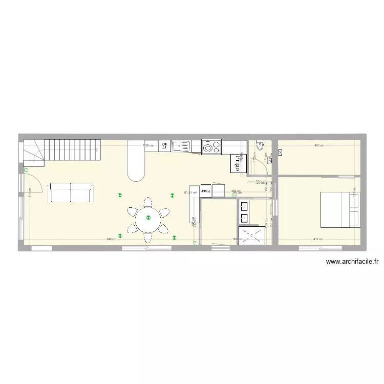 Villa 2 ECL Salle à manger. Plan de Villa 2 ECL Salle à manger. Plan de
