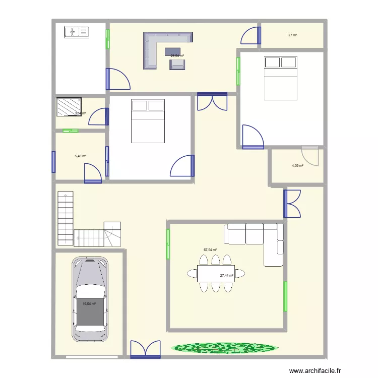 Serigne dame. Plan de 9 et 198 m² Serigne dame. Plan de 9 et 198 m²